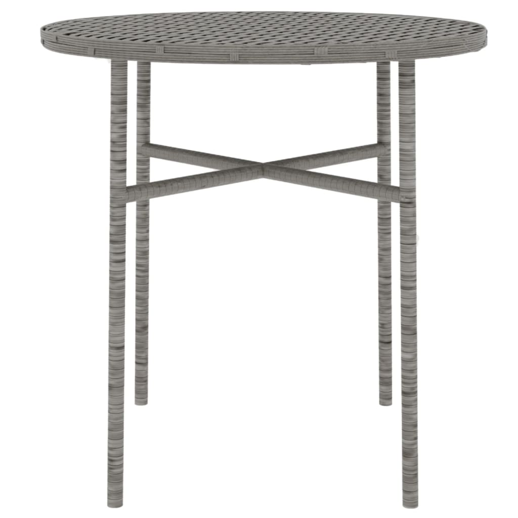 3-delige Tuinset poly rattan grijs is nu te koop bij PeponiXL, paradijselijk wonen!