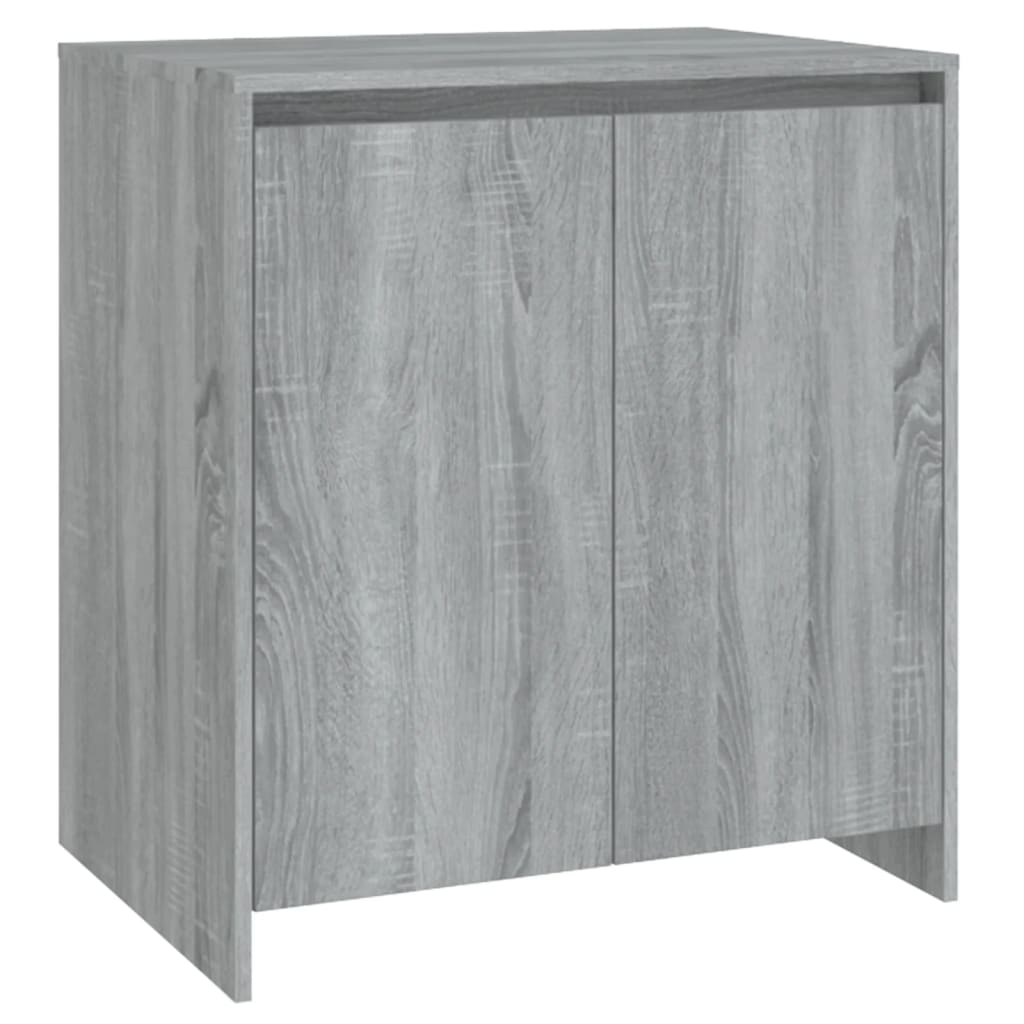 3 st Dressoirs bewerkt hout grijs sonoma eikenkleurig is nu te koop bij PeponiXL, paradijselijk wonen!