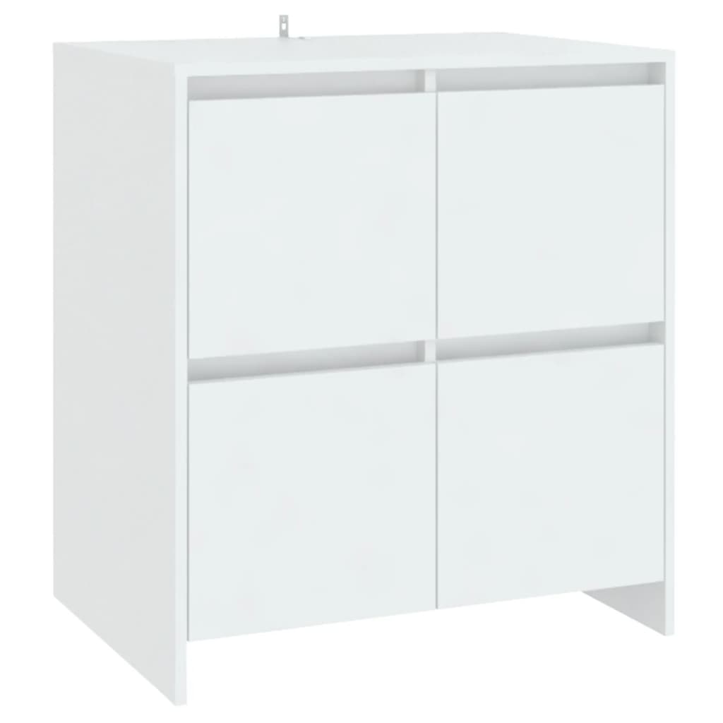 3098073 vidaXL 3 st. Dressoirs bewerkt hout wit (809737+809755+809764) is nu te koop bij PeponiXL, paradijselijk wonen!