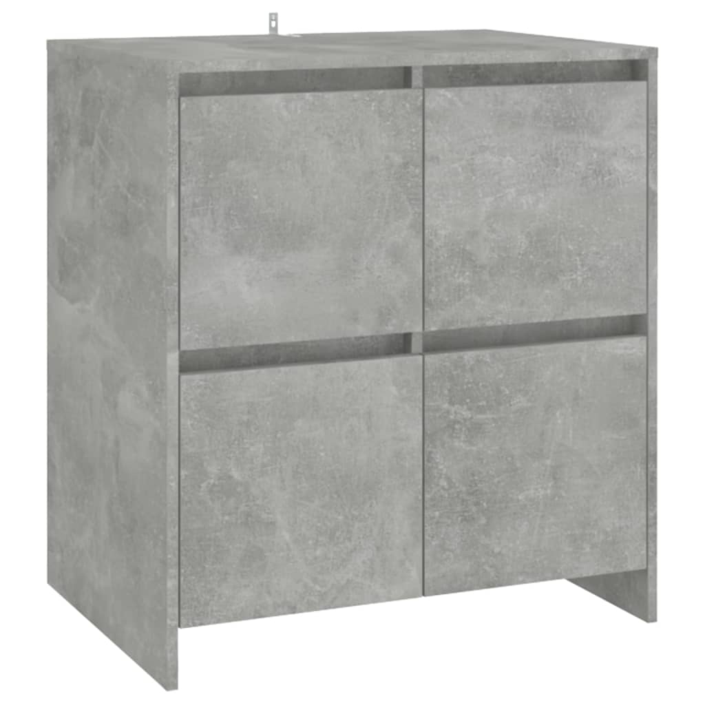 3 st Dressoirs bewerkt hout betongrijs is nu te koop bij PeponiXL, paradijselijk wonen!
