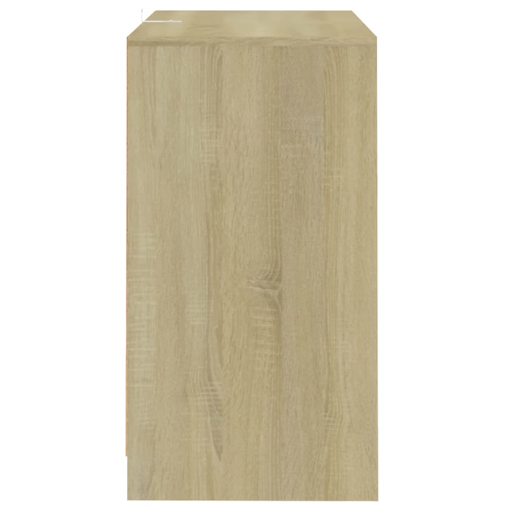 Dressoirs 2 st 70x41x75 cm bewerkt hout sonoma eikenkleurig is nu te koop bij PeponiXL, paradijselijk wonen!