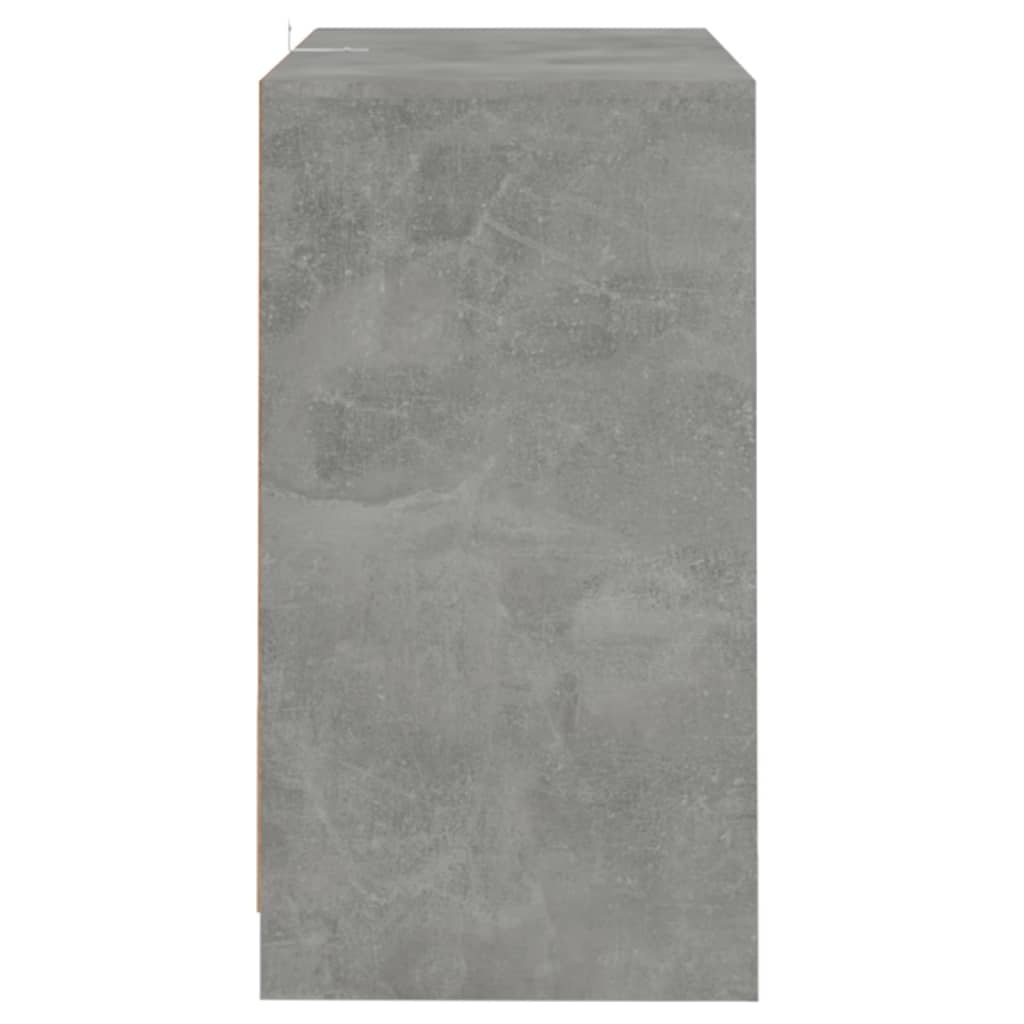Dressoirs 2 st 70x41x75 cm bewerkt hout betongrijs is nu te koop bij PeponiXL, paradijselijk wonen!