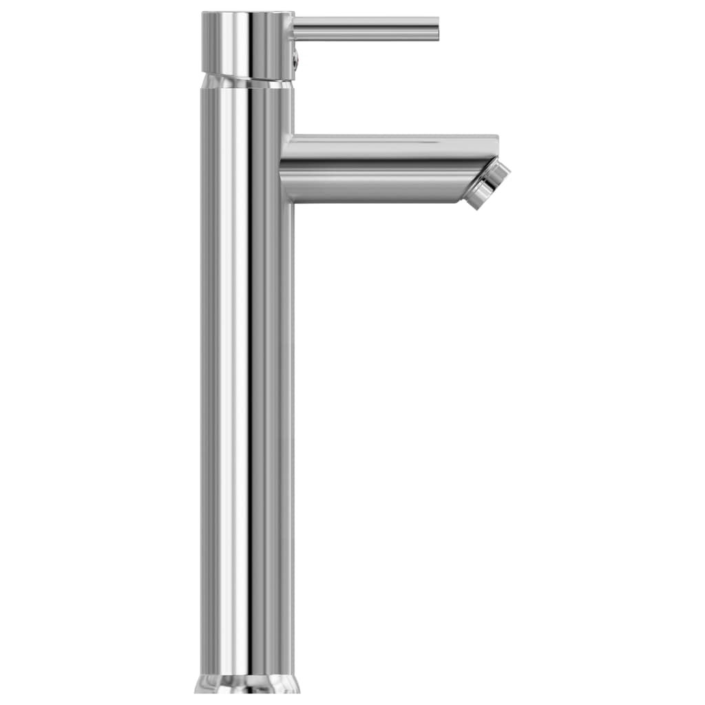 Wastafel met kraan en pop-up afvoer gehard glas zwart is nu te koop bij PeponiXL, paradijselijk wonen!