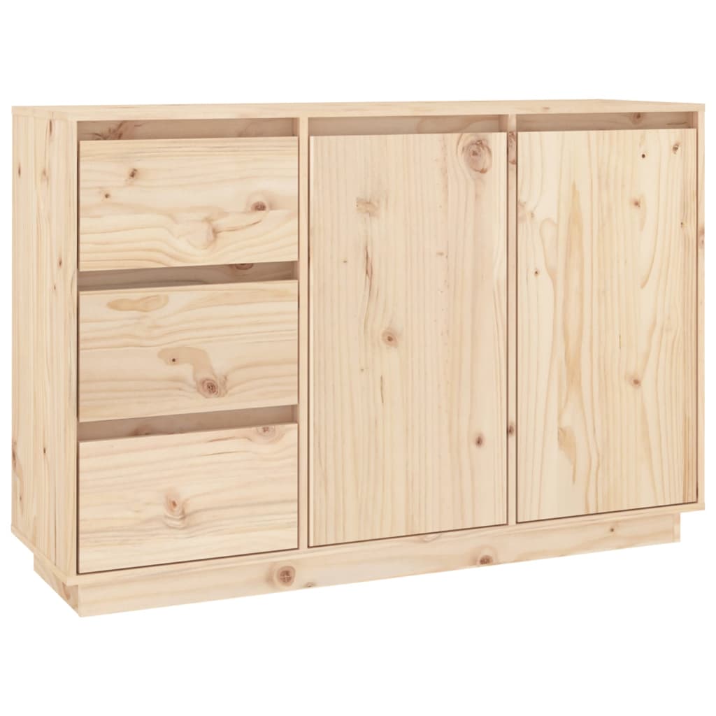 Dressoir 111x34x75 cm massief grenenhout is nu te koop bij PeponiXL, paradijselijk wonen!
