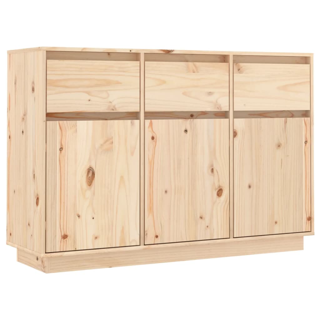 Dressoir 110x34x75 cm massief grenenhout is nu te koop bij PeponiXL, paradijselijk wonen!
