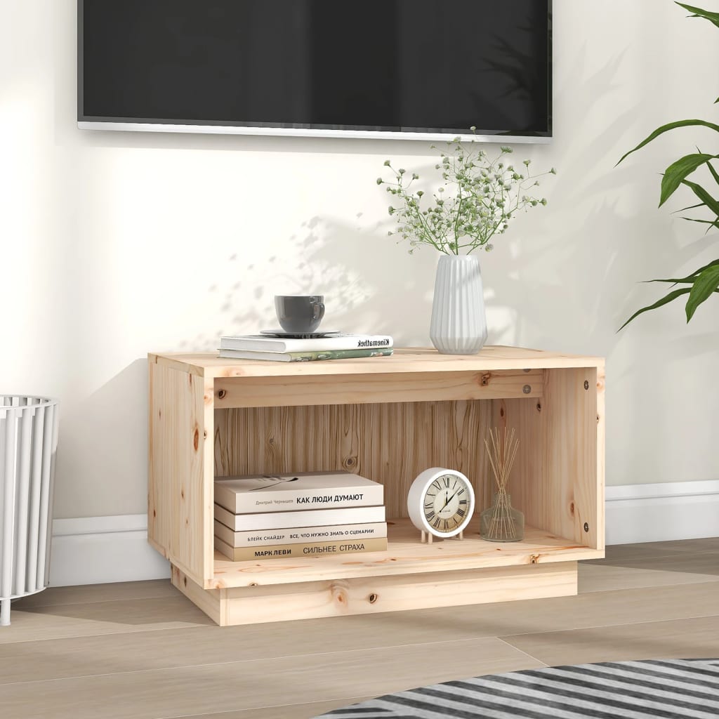 Tv-meubel 60x35x35 cm massief grenenhout is nu te koop bij PeponiXL, paradijselijk wonen!