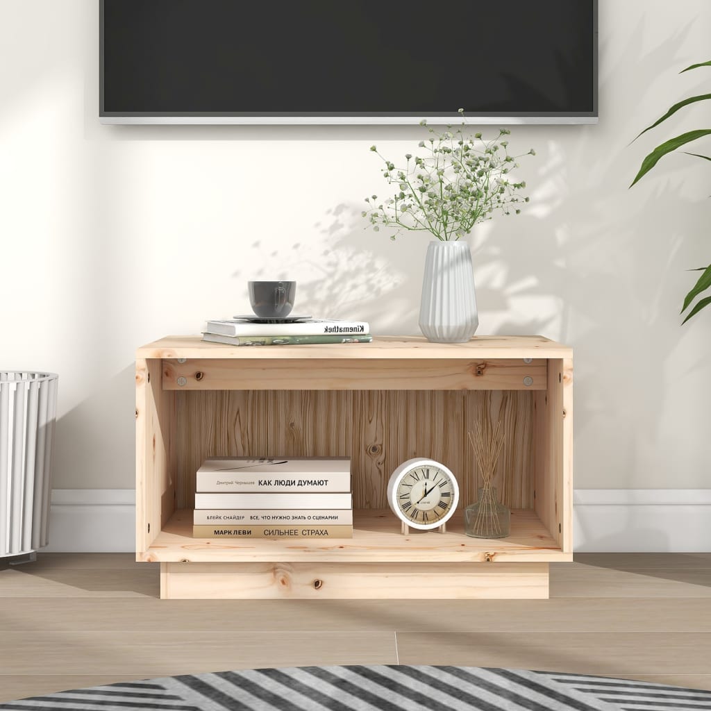 Tv-meubel 60x35x35 cm massief grenenhout is nu te koop bij PeponiXL, paradijselijk wonen!