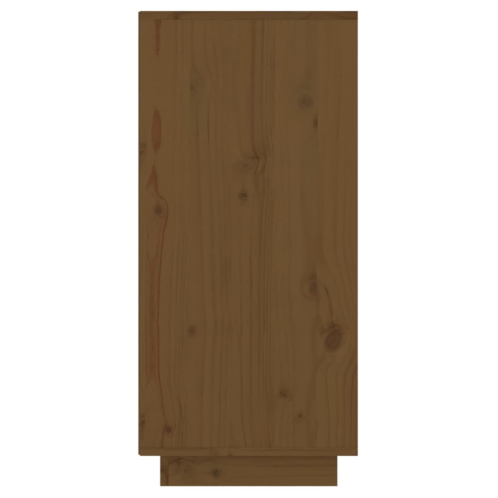Wandkast 60x34x75 cm massief grenenhout honingbruin is nu te koop bij PeponiXL, paradijselijk wonen!