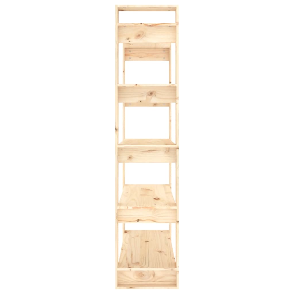 Boekenkast/kamerverdeler 80x35x160 cm massief hout is nu te koop bij PeponiXL, paradijselijk wonen!