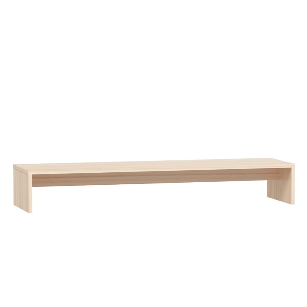 Monitorstandaard 100x27x15 cm massief grenenhout is nu te koop bij PeponiXL, paradijselijk wonen!