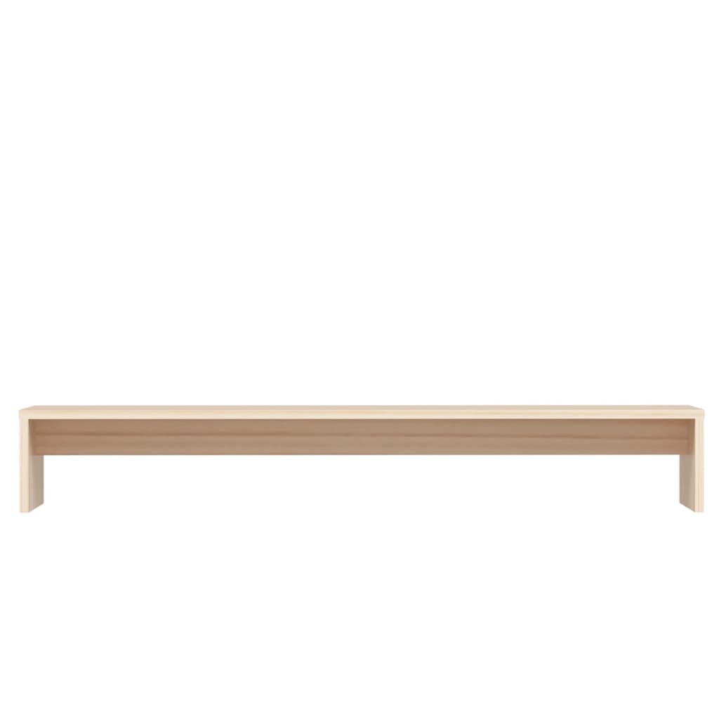 Monitorstandaard 100x27x15 cm massief grenenhout is nu te koop bij PeponiXL, paradijselijk wonen!