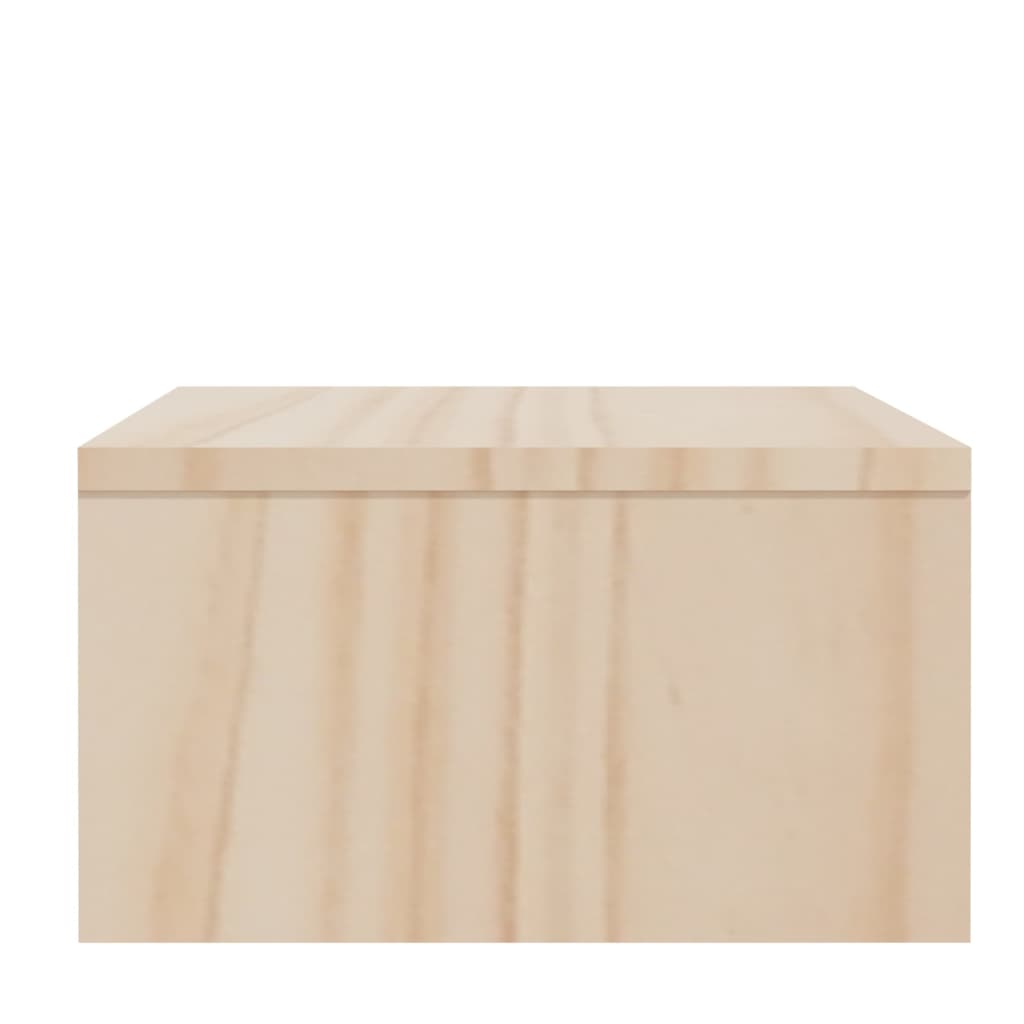 Monitorstandaard 100x27x15 cm massief grenenhout is nu te koop bij PeponiXL, paradijselijk wonen!