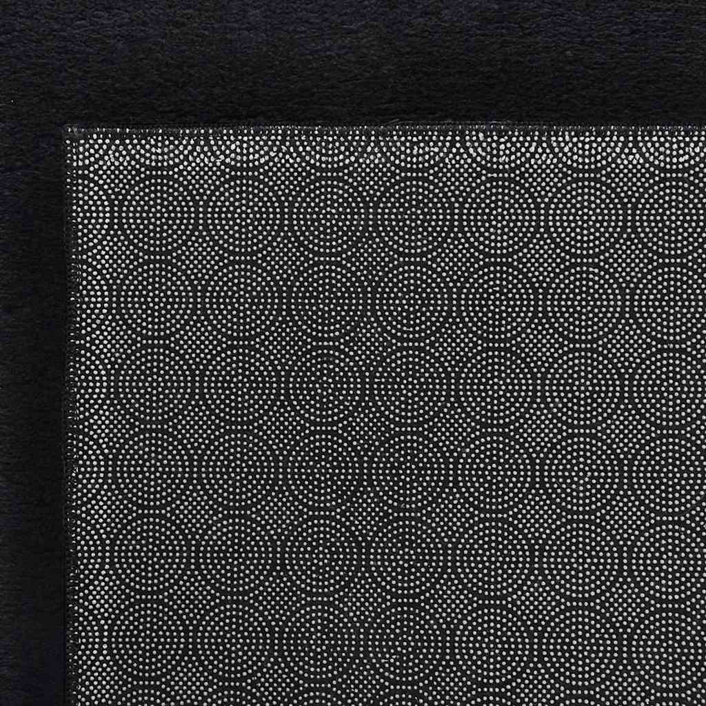 Vloerkleed wasbaar korte pool anti-slip 160x230 cm zwart is nu te koop bij PeponiXL, paradijselijk wonen!