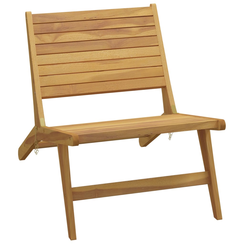 Tuinstoel met voetensteun massief teakhout is nu te koop bij PeponiXL, paradijselijk wonen!