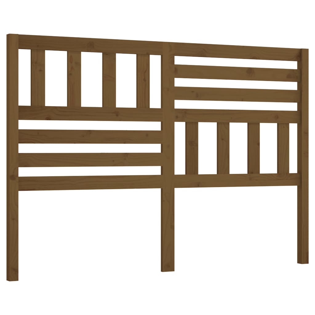 Hoofdbord 166x4x100 cm massief grenenhout honingbruin is nu te koop bij PeponiXL, paradijselijk wonen!