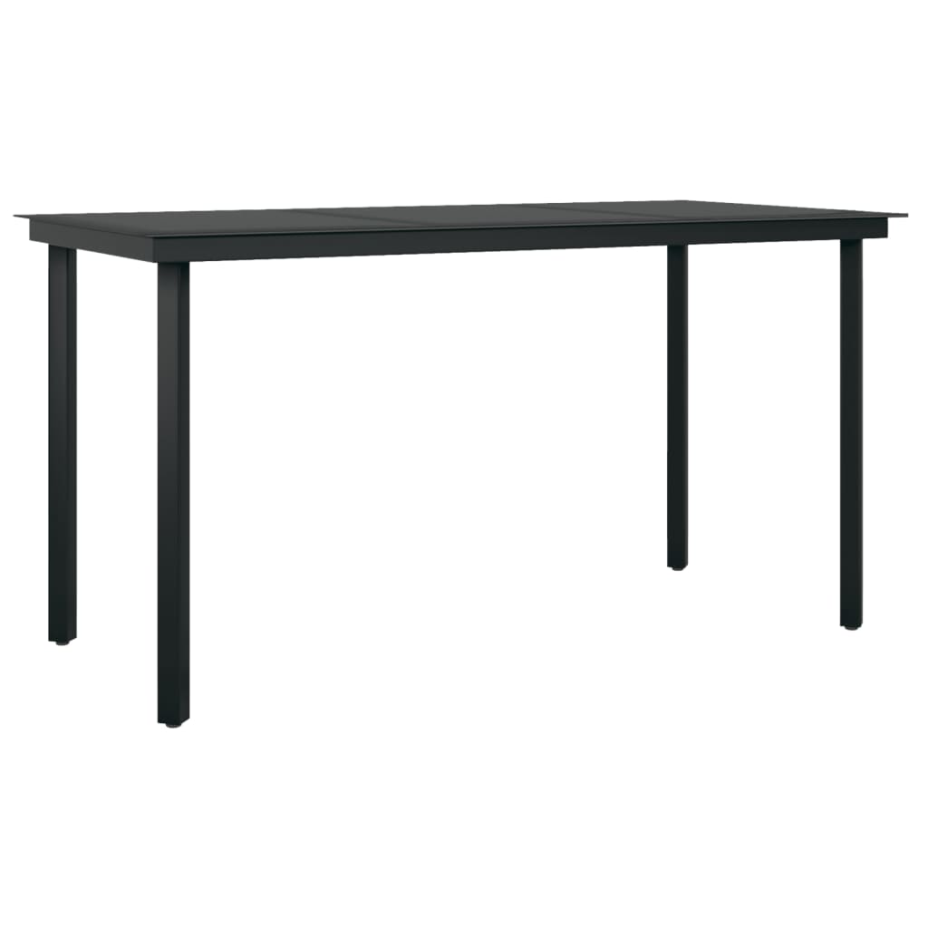 5-delige Tuinset zwart is nu te koop bij PeponiXL, paradijselijk wonen!