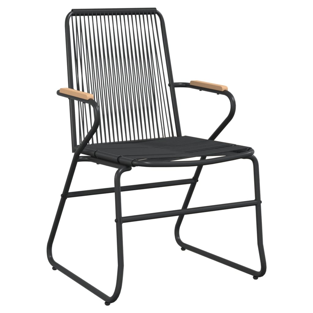 7-delige Tuinset PVC-rattan zwart is nu te koop bij PeponiXL, paradijselijk wonen!