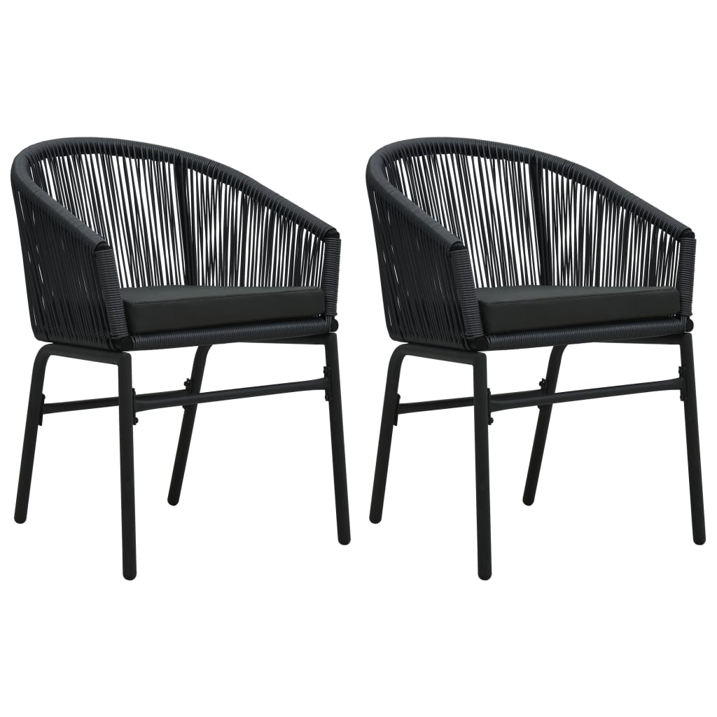 3-delige Tuinset zwart is nu te koop bij PeponiXL, paradijselijk wonen!