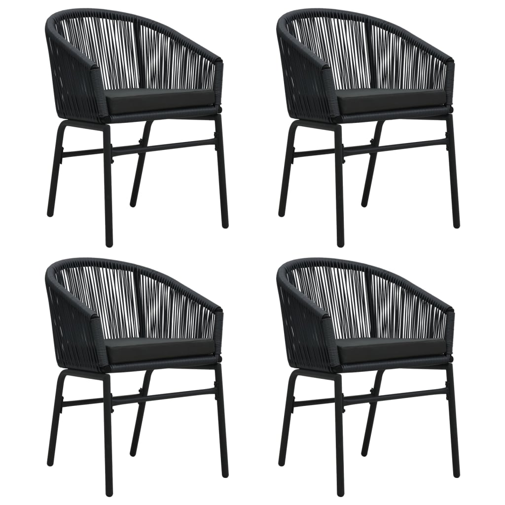 5-delige Tuinset zwart is nu te koop bij PeponiXL, paradijselijk wonen!
