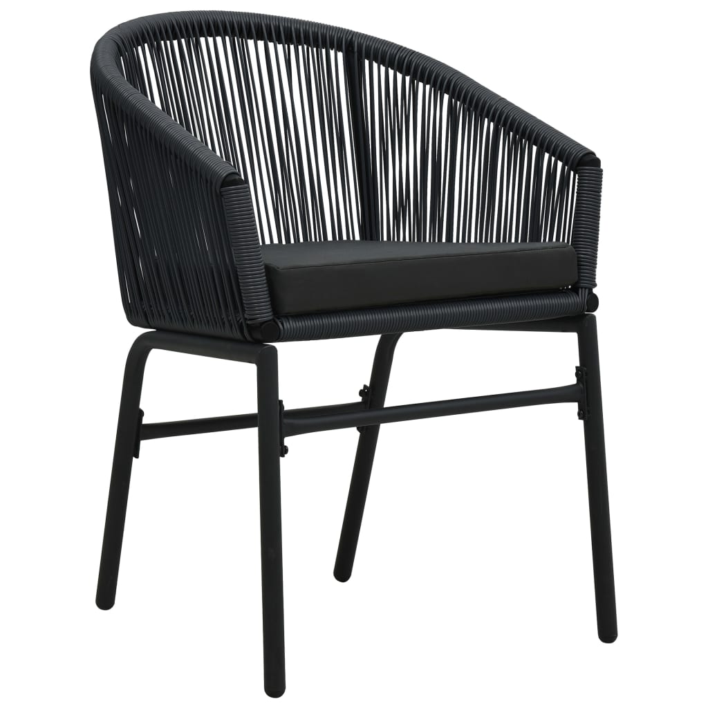 5-delige Tuinset zwart is nu te koop bij PeponiXL, paradijselijk wonen!