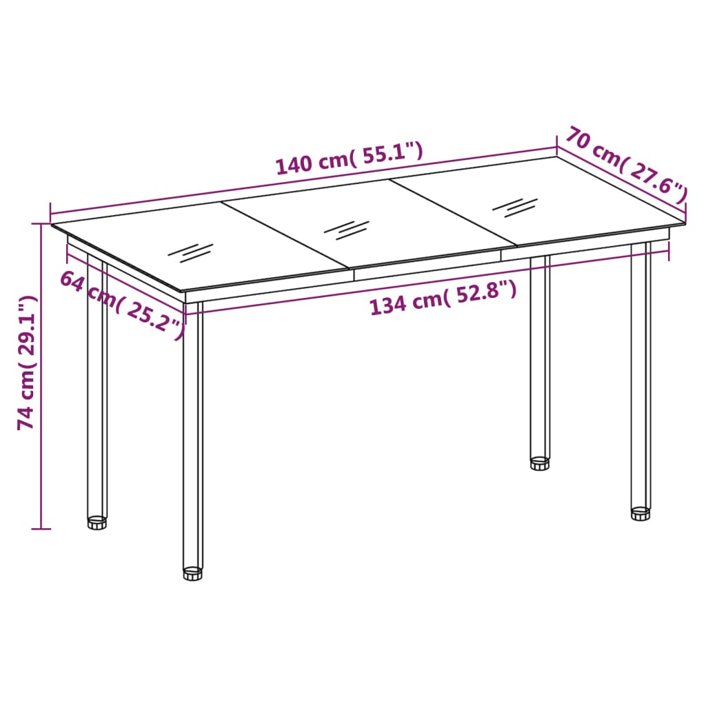 5-delige Tuinset grijs is nu te koop bij PeponiXL, paradijselijk wonen!