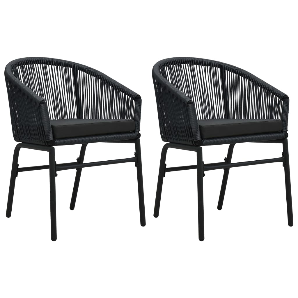 3-delige Tuinset zwart is nu te koop bij PeponiXL, paradijselijk wonen!