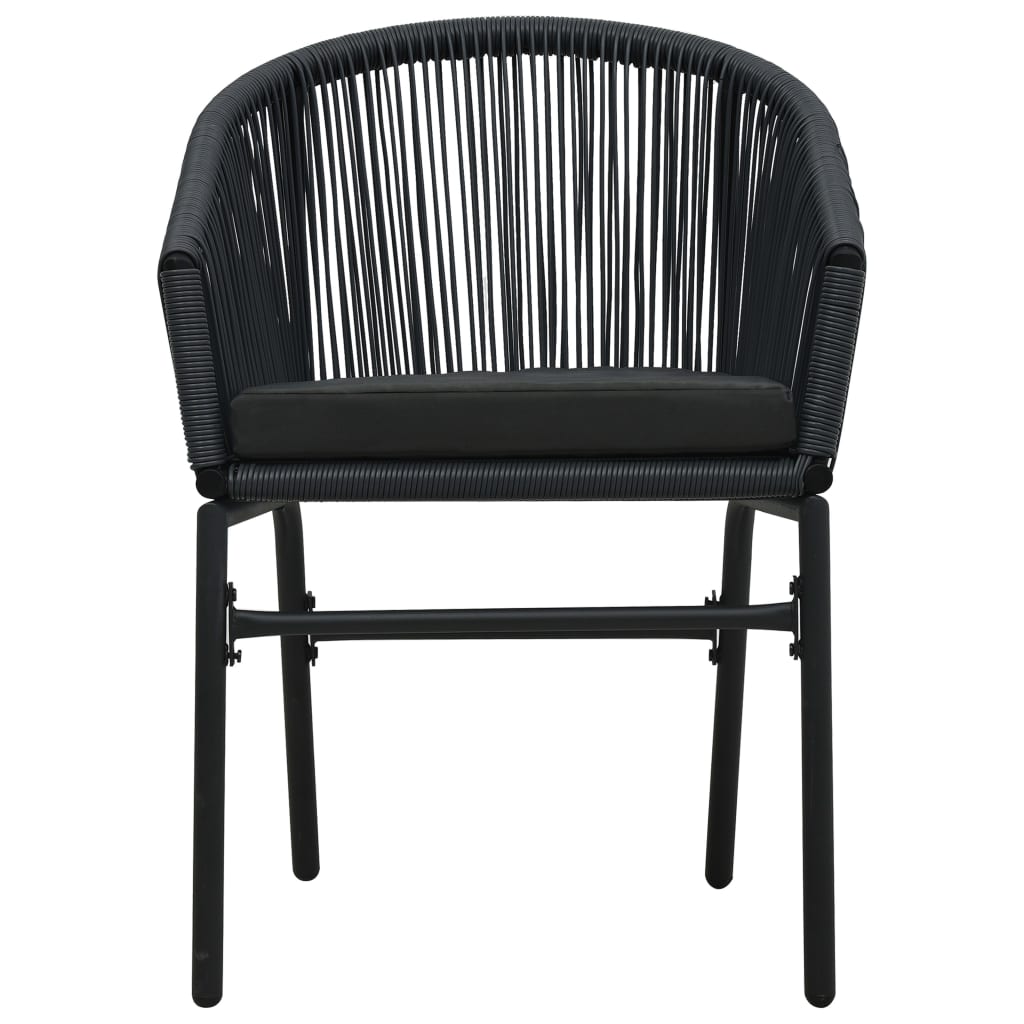 5-delige Tuinset zwart is nu te koop bij PeponiXL, paradijselijk wonen!