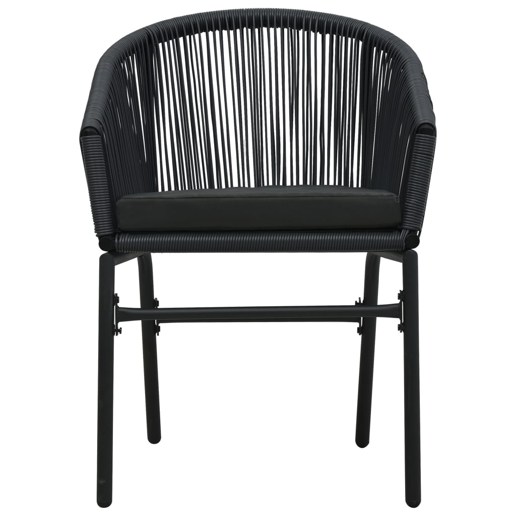 7-delige Tuinset zwart is nu te koop bij PeponiXL, paradijselijk wonen!