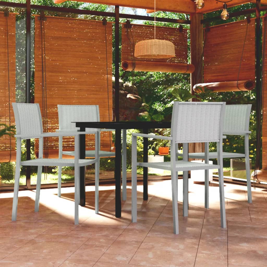 5-delige Tuinset wit is nu te koop bij PeponiXL, paradijselijk wonen!