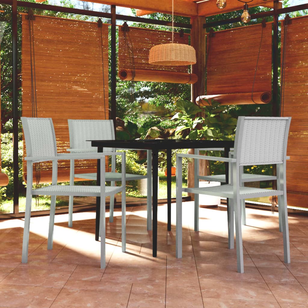 5-delige Tuinset wit is nu te koop bij PeponiXL, paradijselijk wonen!