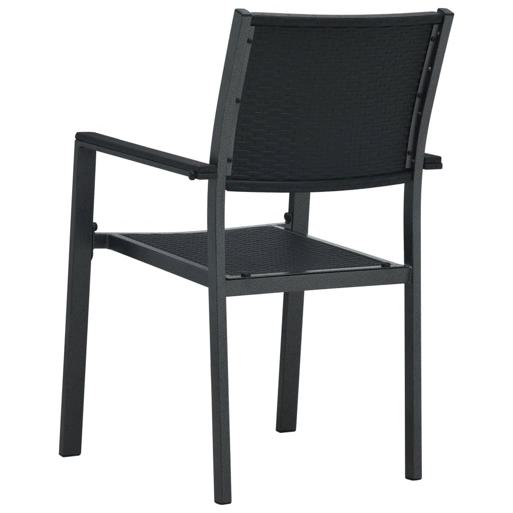 5-delige Tuinset zwart is nu te koop bij PeponiXL, paradijselijk wonen!
