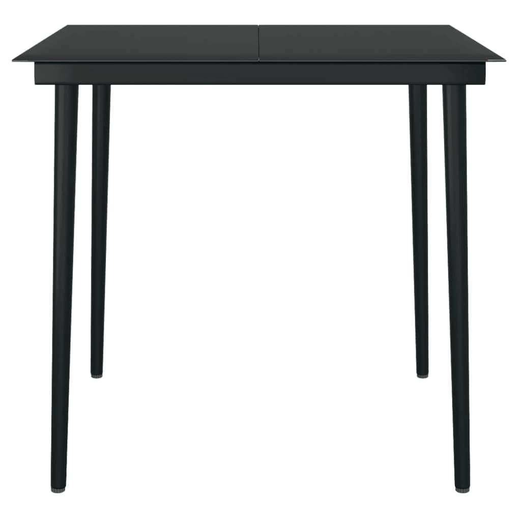 5-delige Tuinset zwart is nu te koop bij PeponiXL, paradijselijk wonen!