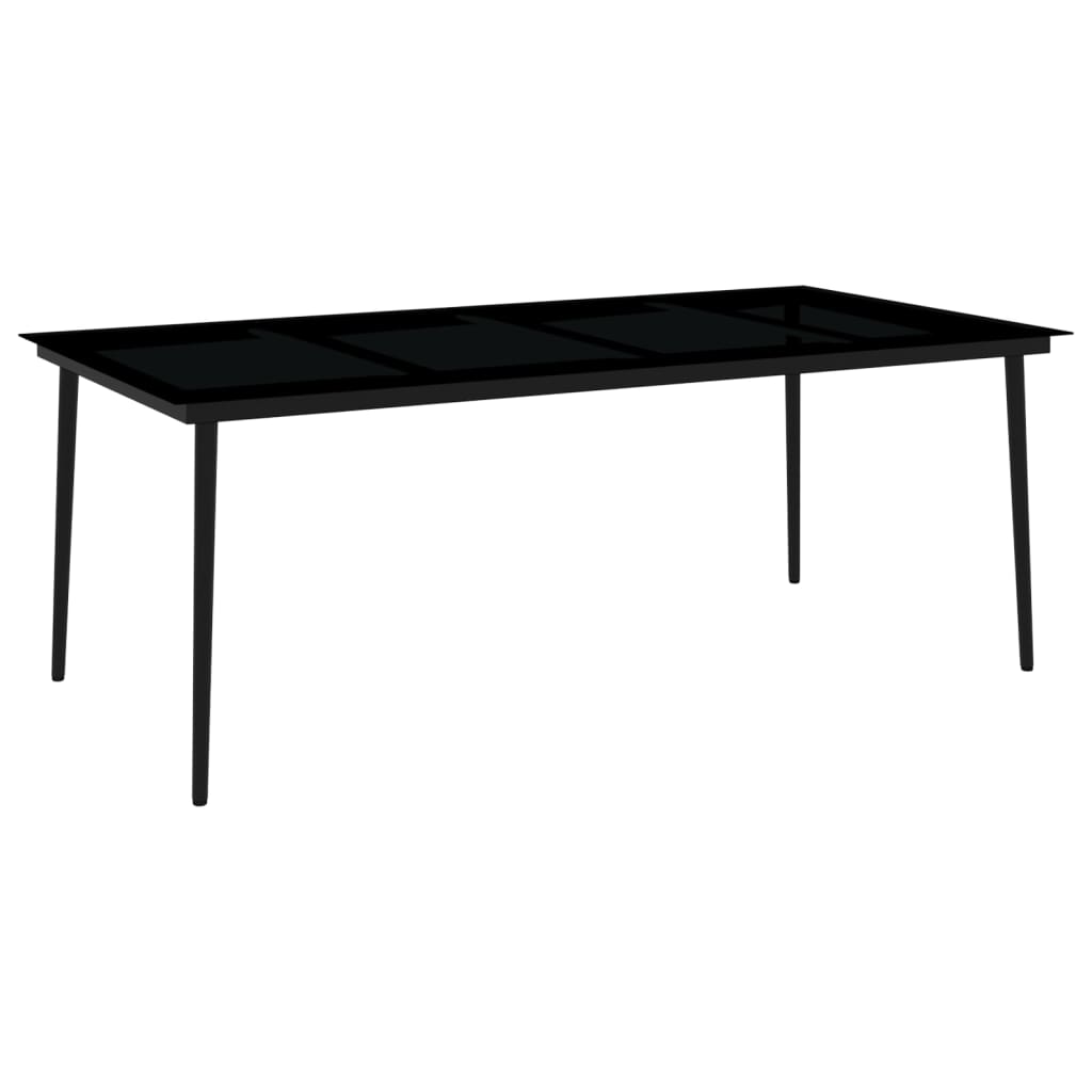 9-delige Tuinset zwart is nu te koop bij PeponiXL, paradijselijk wonen!