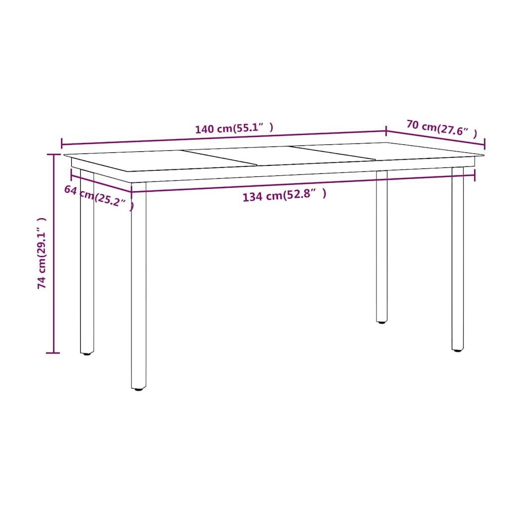 7-delige Tuinset met kussens grijs en zwart is nu te koop bij PeponiXL, paradijselijk wonen!