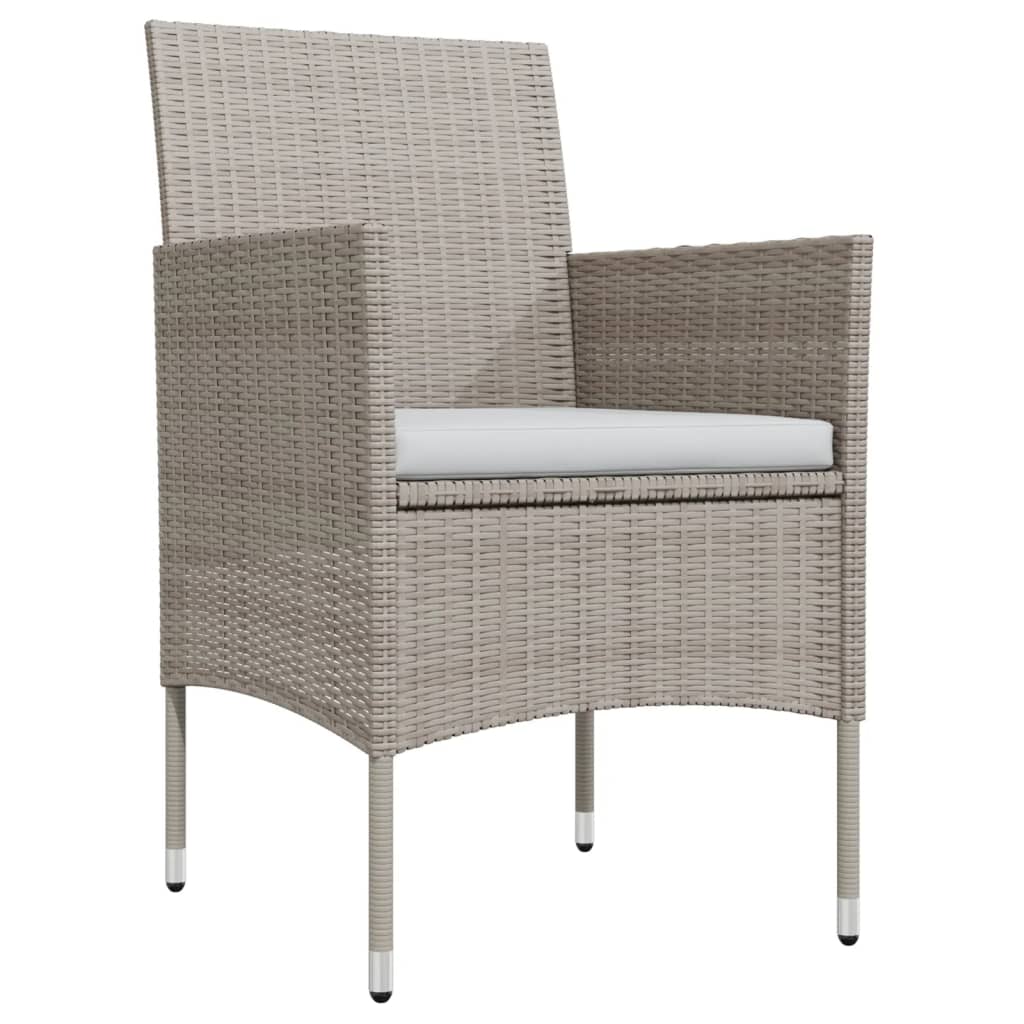 3-delige Tuinset met kussens beige en zwart is nu te koop bij PeponiXL, paradijselijk wonen!