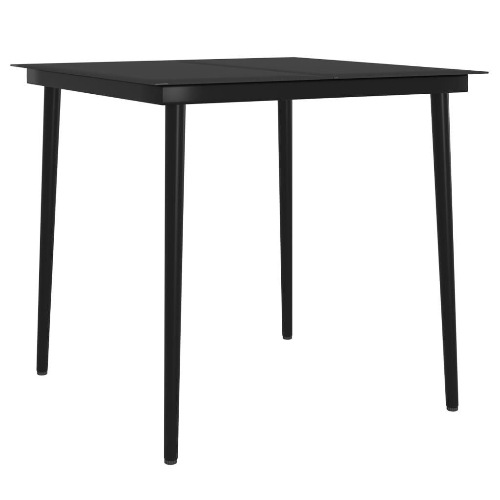 3-delige Tuinset met kussens zwart is nu te koop bij PeponiXL, paradijselijk wonen!