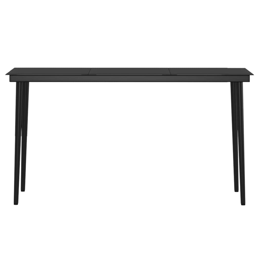 5-delige Tuinset met kussens zwart is nu te koop bij PeponiXL, paradijselijk wonen!