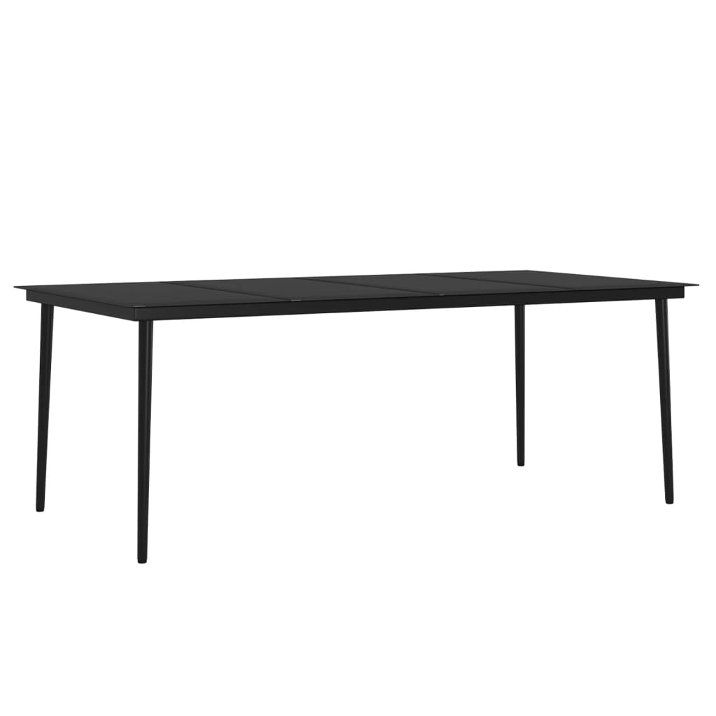 9-delige Tuinset met kussens grijs en zwart is nu te koop bij PeponiXL, paradijselijk wonen!
