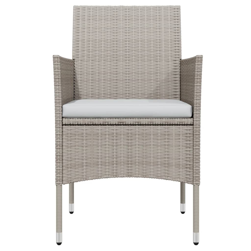 5-delige Tuinset met kussens beige en zwart is nu te koop bij PeponiXL, paradijselijk wonen!