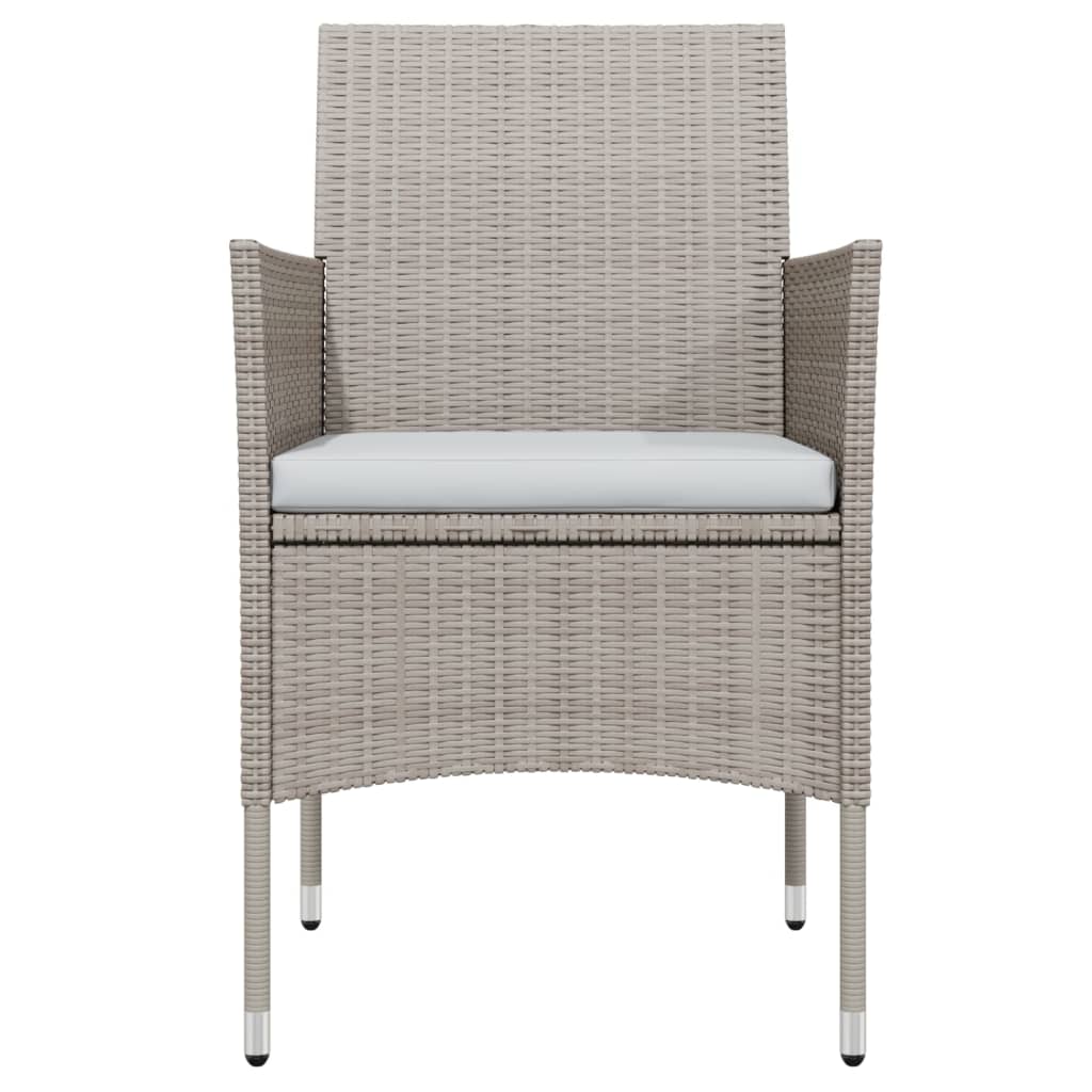7-delige Tuinset met kussens beige en zwart is nu te koop bij PeponiXL, paradijselijk wonen!