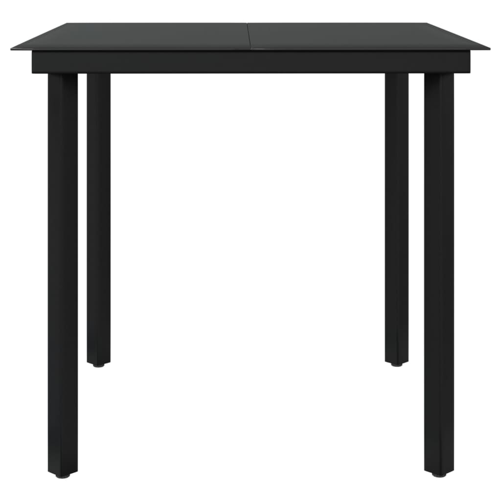 3-delige Tuinset met kussens zwart is nu te koop bij PeponiXL, paradijselijk wonen!