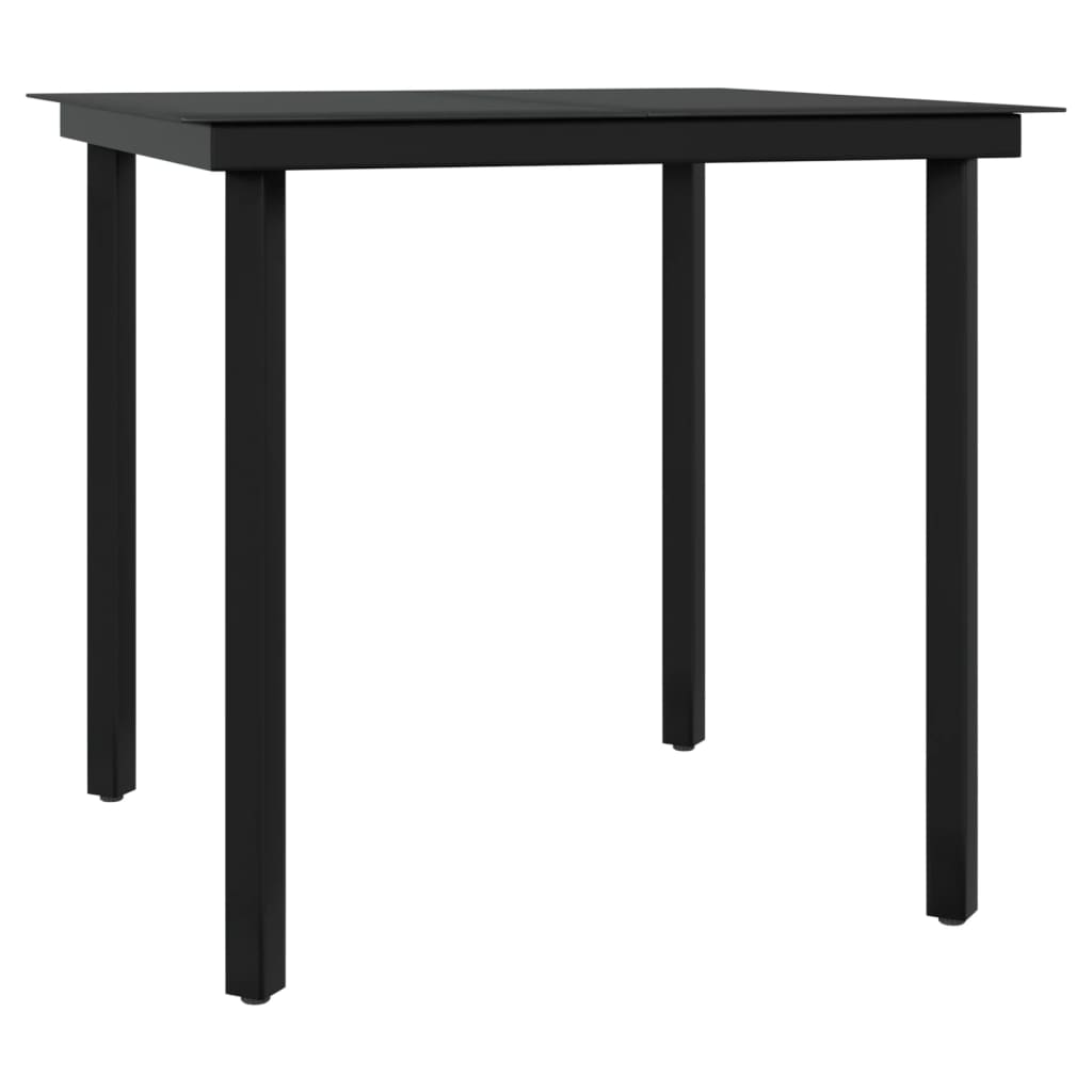 3-delige Tuinset met kussens zwart is nu te koop bij PeponiXL, paradijselijk wonen!