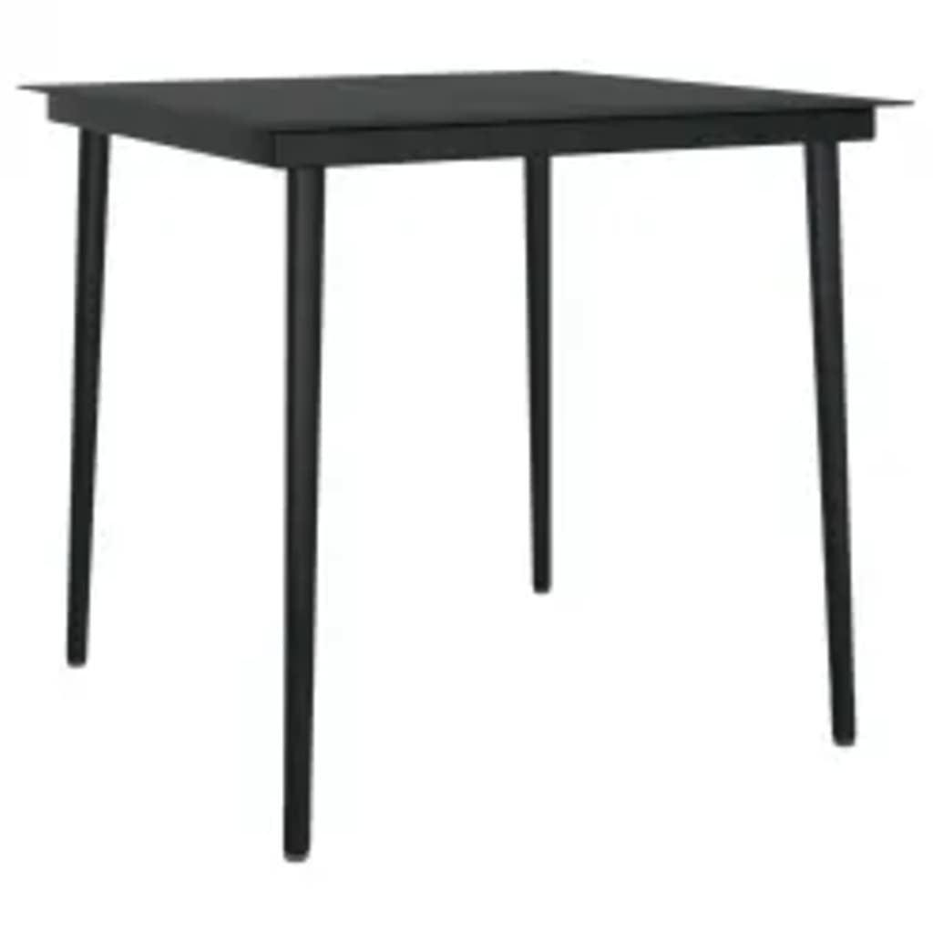 3-delige Tuinset met kussens grijs en zwart is nu te koop bij PeponiXL, paradijselijk wonen!