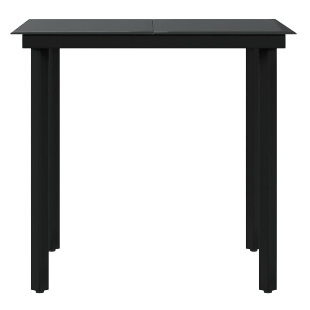 3-delige Tuinset met kussens grijs en zwart is nu te koop bij PeponiXL, paradijselijk wonen!