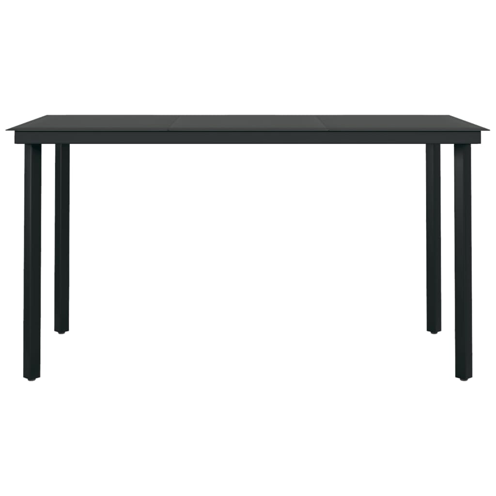 5-delige Tuinset grijs en zwart is nu te koop bij PeponiXL, paradijselijk wonen!