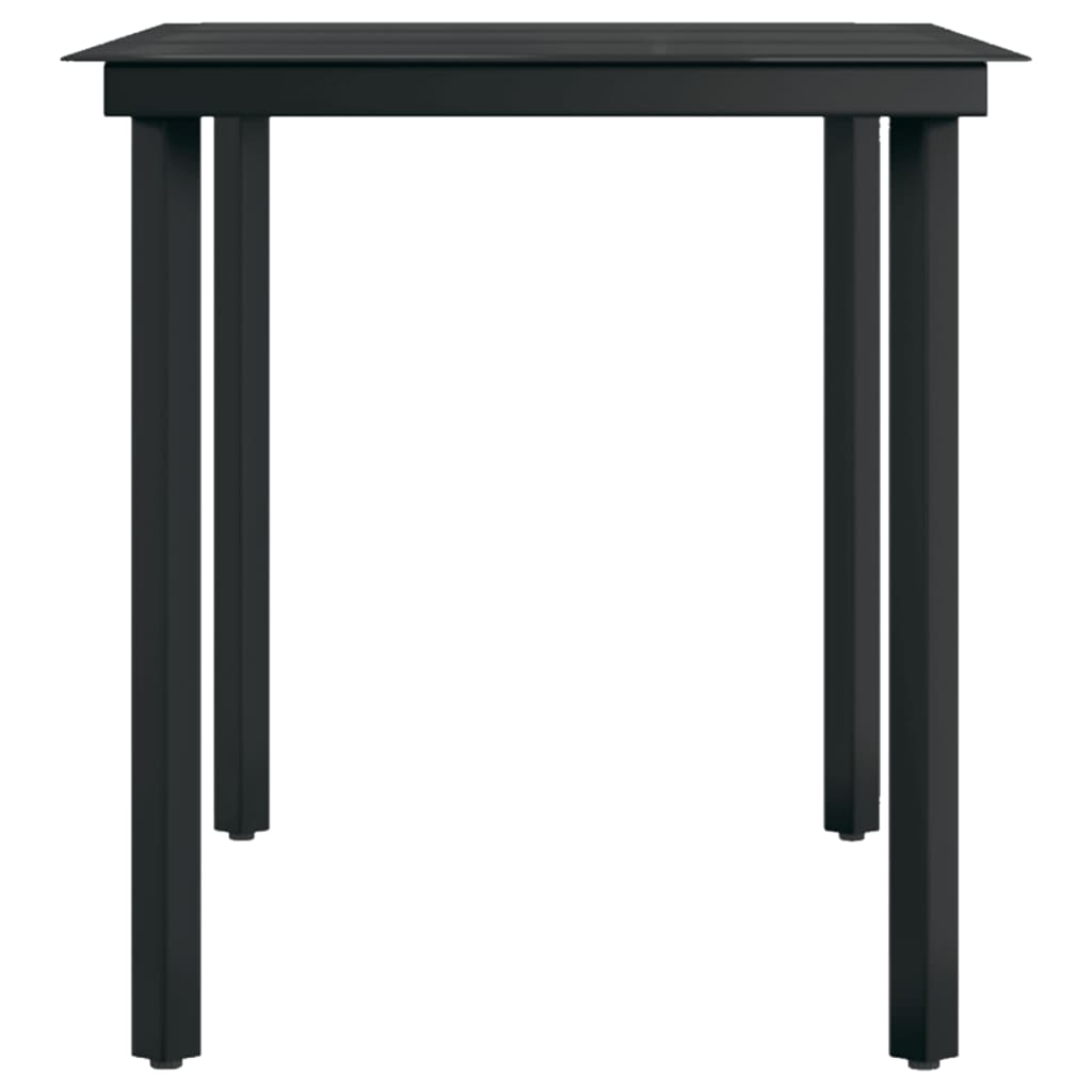 5-delige Tuinset grijs en zwart is nu te koop bij PeponiXL, paradijselijk wonen!