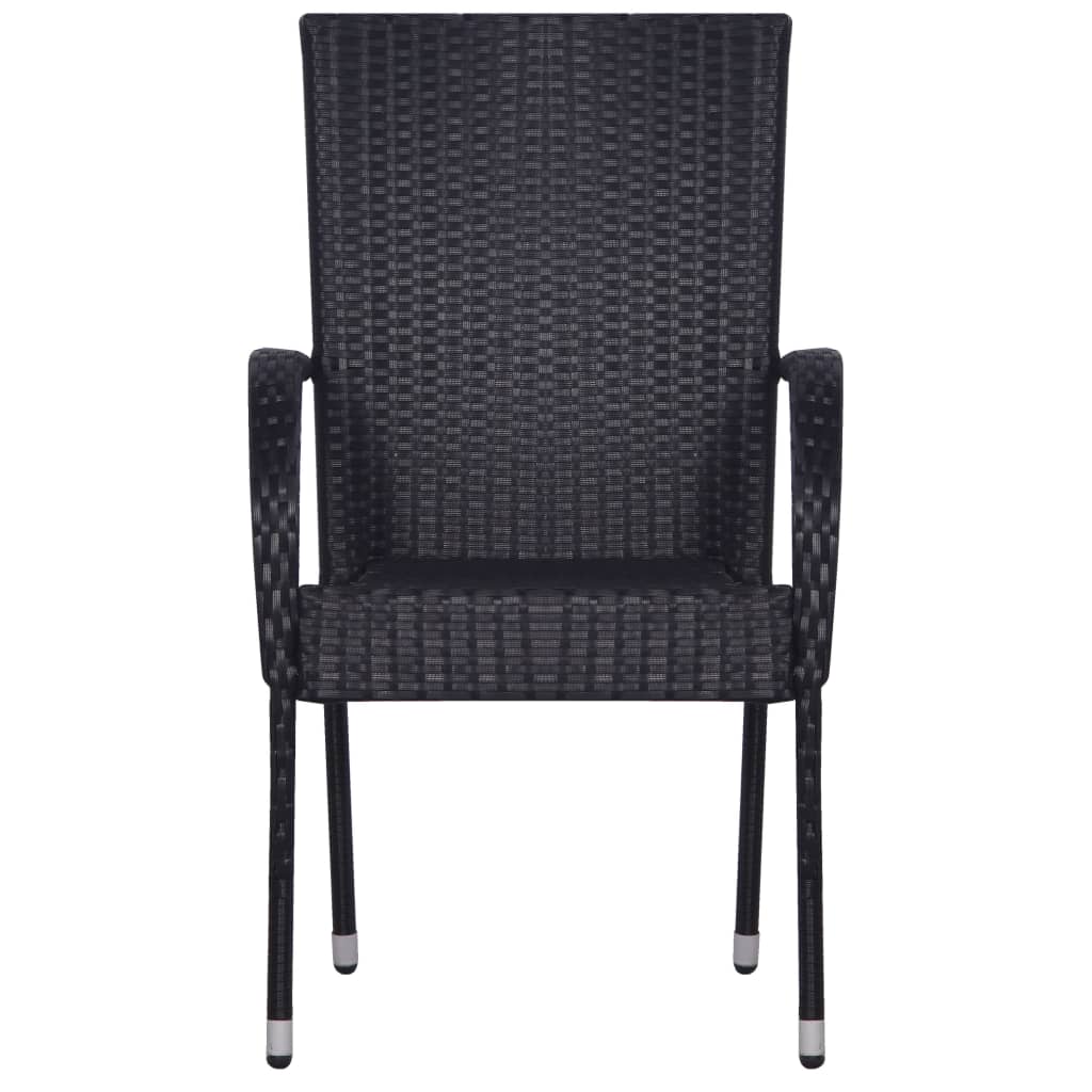 5-delige Tuinset zwart is nu te koop bij PeponiXL, paradijselijk wonen!