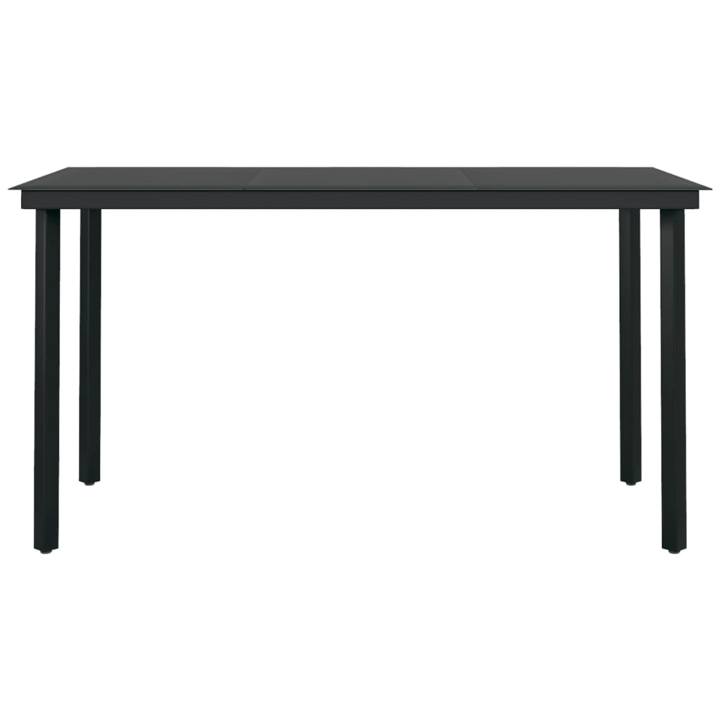 5-delige Tuinset met kussens zwart is nu te koop bij PeponiXL, paradijselijk wonen!