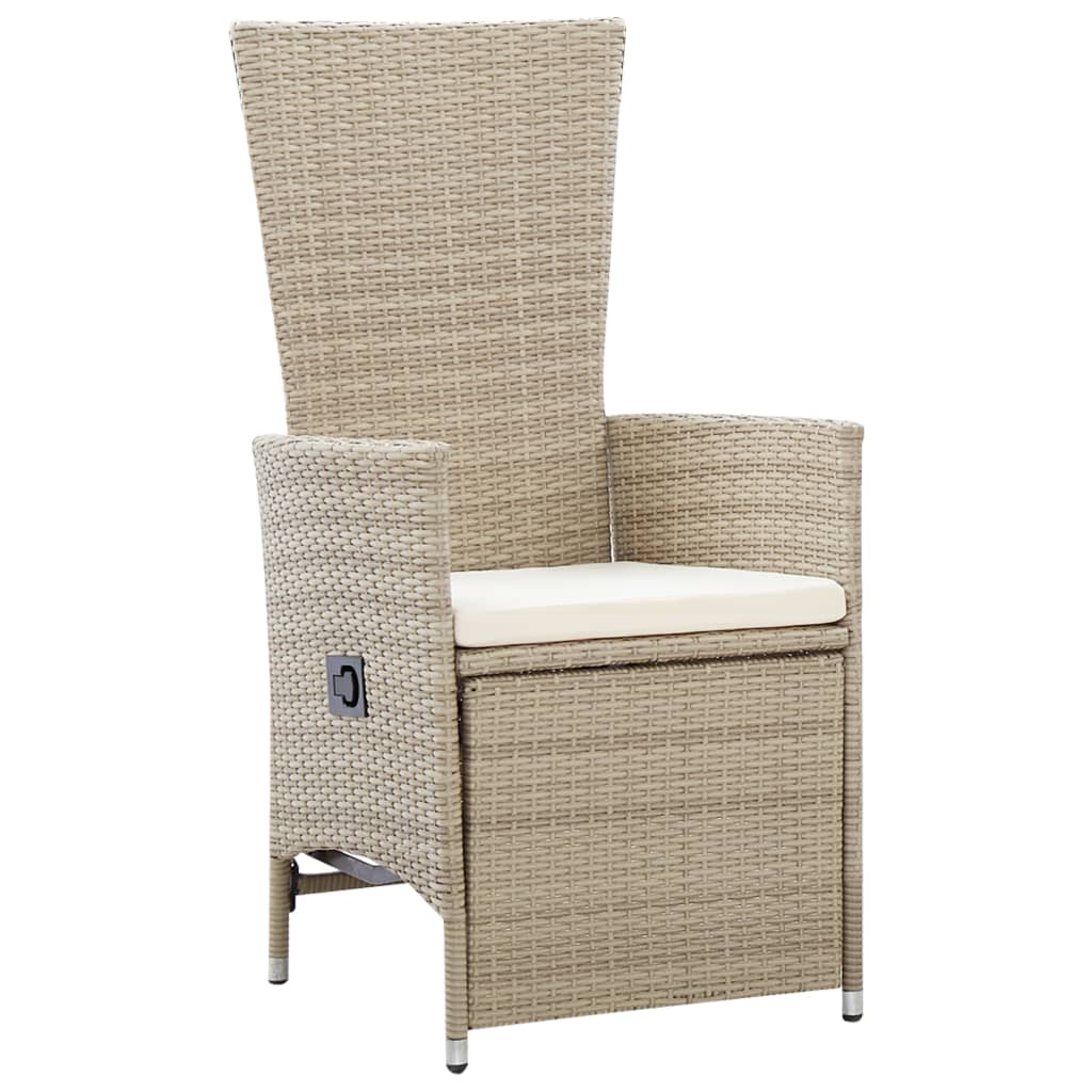 7-delige Tuinset met kussens beige is nu te koop bij PeponiXL, paradijselijk wonen!