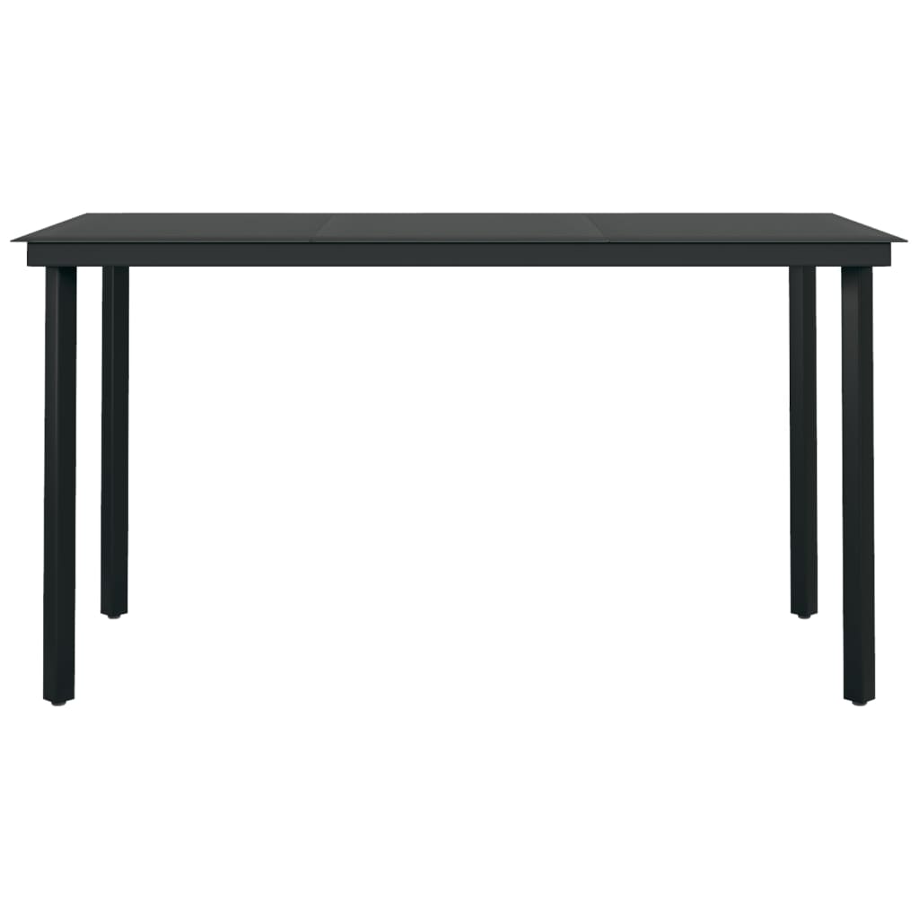 5-delige Tuinset met kussens zwart is nu te koop bij PeponiXL, paradijselijk wonen!